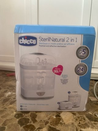 Esterilizador de vapor bebés Chicco