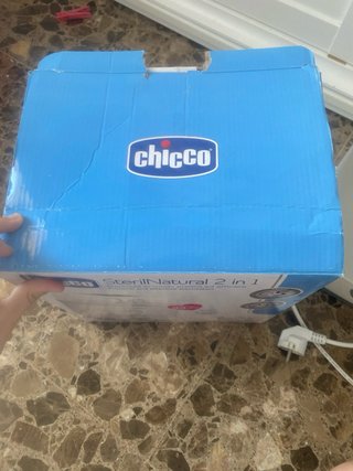 Esterilizador de vapor bebés Chicco