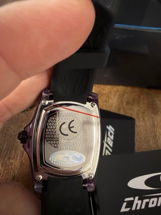 Orologio Chronotech Nero e Viola