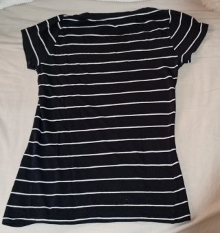 2 Camisetas Zara Rayas Clásicas Talla S