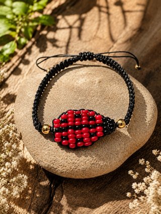 Pulsera macramé