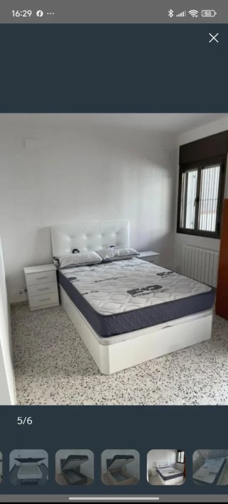 Colchón y canapé