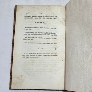 Libro Antico Gazzetta Dei Tribunali A. 4° + Indice