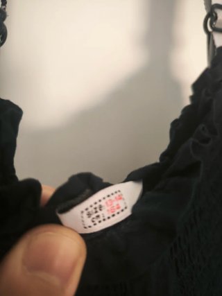 Vestido azul marino Tiffosi con tirantes