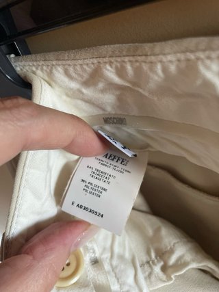 Pantaloni Moschino Beige