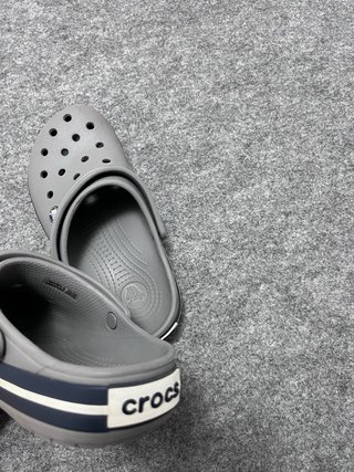 Crocs Crocband Clog K Unisex Gris T 37-38