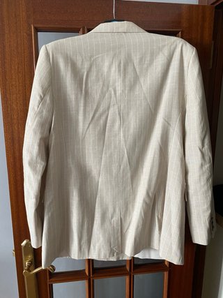Blazer Pull&Bear Raya Beige