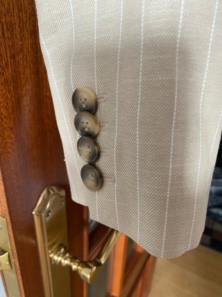 Blazer Pull&Bear Raya Beige