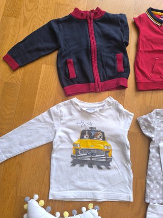 12 meses, 10 Prendas, niño, Boutique, Lote Ropa