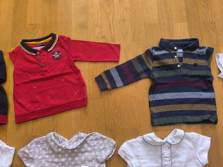 12 meses, 10 Prendas, niño, Boutique, Lote Ropa
