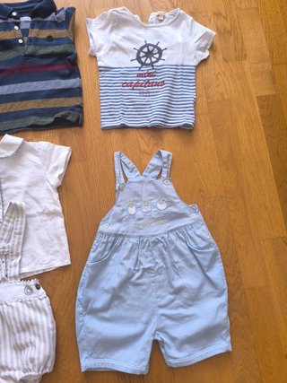 12 meses, 10 Prendas, niño, Boutique, Lote Ropa