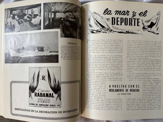 Tomos Encuadernados revista náutica española Rumbo