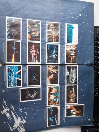 Álbum antiguo completo la guerra de las galaxias