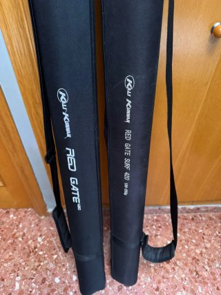 Fundas cañas pesca Kali Kunnan Red Gate