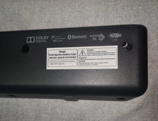 Barra de Sonido Philips HTL2111A Negra