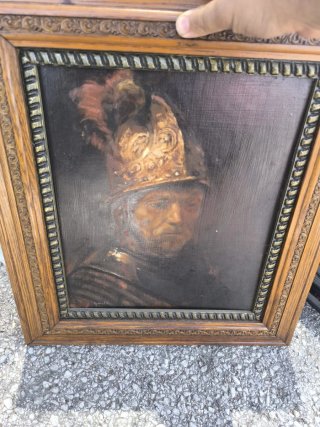 Cuadro al óleo reproducción Rembrandt