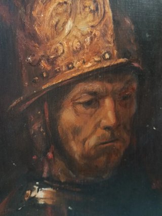 Cuadro al óleo reproducción Rembrandt