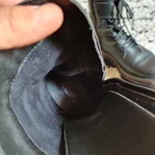 Stivali alti in pelle da donna taglia 38