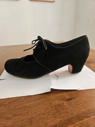 Zapatos Flamenco Negros