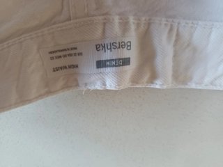 Shorts blancos vaqueros