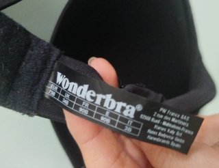 Sujetador Wonderbra Negro