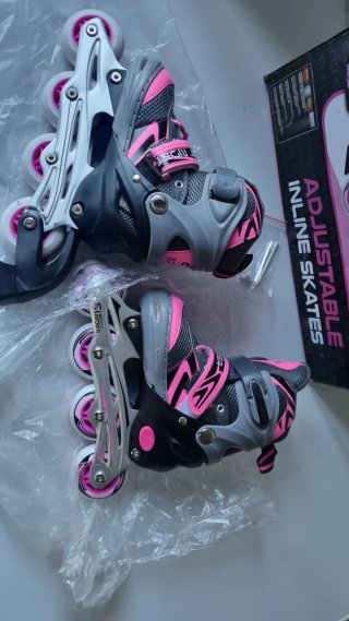 Pattini Street Rider regolabili rosa