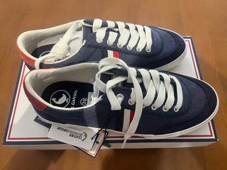 Zapatillas El Ganso Azul y Rojo