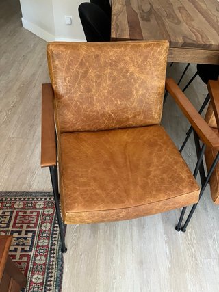 Pareja Sillones Piel Marrón Maisons du Monde