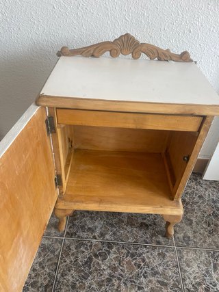 Mesilla de noche madera para restaurar