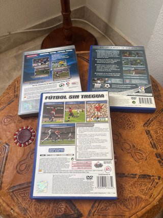Lote 3 Giochi PS2: FIFA 2005, PES 5, Esto es Futbol