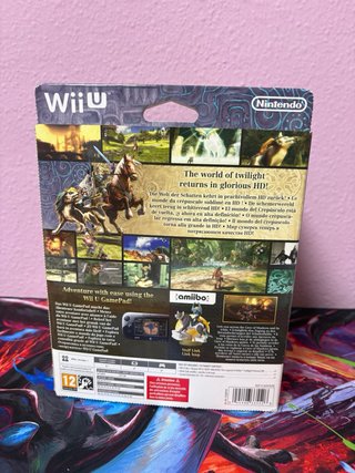 Zelda Twilight Princess HD Wii U + Amiibo
