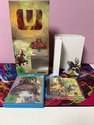Zelda Twilight Princess HD Wii U + Amiibo