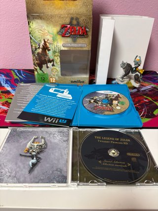 Zelda Twilight Princess HD Wii U + Amiibo