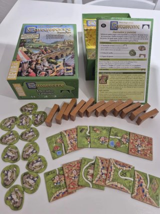 Expansión Carcassonne: Mercados y Puentes