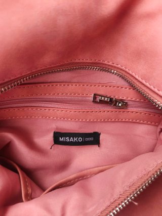Mochila Misako Rosa Antirrobo Nueva