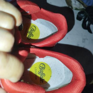 Zapatillas Buffalo Plataforma Rojas