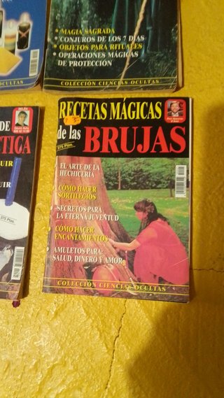 LOTE 10 LIBROS EXOTERICOS-MAGIA