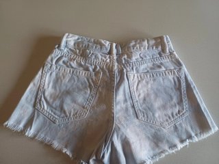 Bershka Shorts Vaqueros Desgastados Talla 34