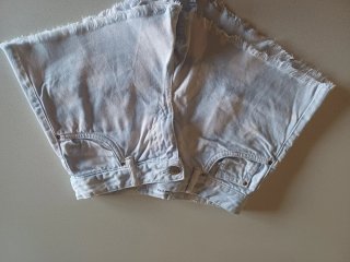 Bershka Shorts Vaqueros Desgastados Talla 34