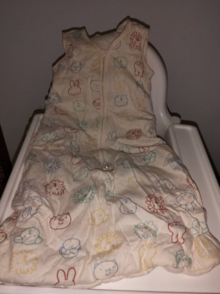 Saco dormir bebé verano estampado animales