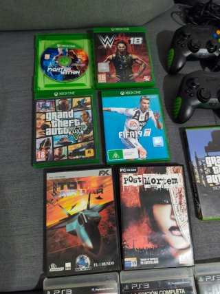 Lote Xbox Clásica + Juegos y Accesorios leer bien