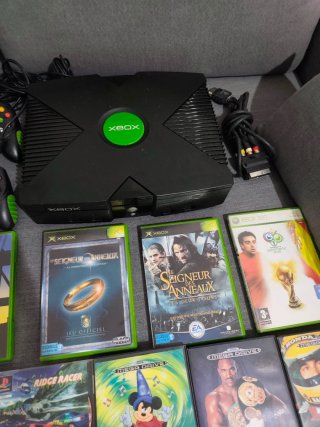 Lote Xbox Clásica + Juegos y Accesorios leer bien