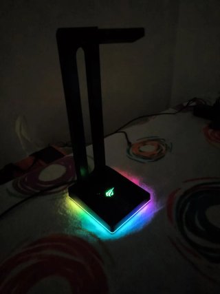Soporte auriculares havit Razer Chroma gaming rgb