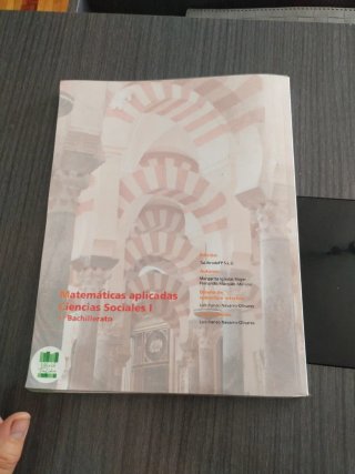 MATEMÁTICAS APLICADAS A LAS CIENCIAS SOCIALES I