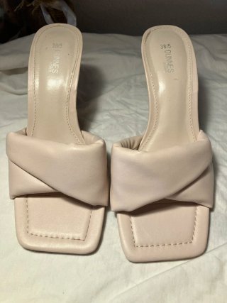 Dunnes Stores Tacones Sandalias Rosa Claro