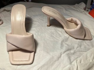 Dunnes Stores Tacones Sandalias Rosa Claro