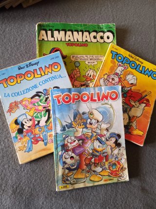 Topolino fumetti vari ,15€
