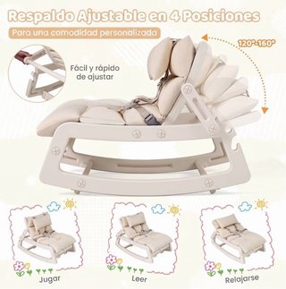 Silla Mecedora Reclinable Infantil