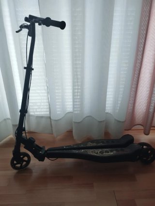 Patinete 3 ruedas doble base movible