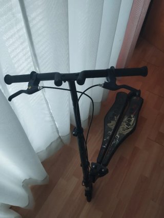 Patinete 3 ruedas doble base movible